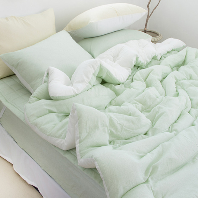부드러운 렌징 텐셀 모달 옥수수솜 차렵이불