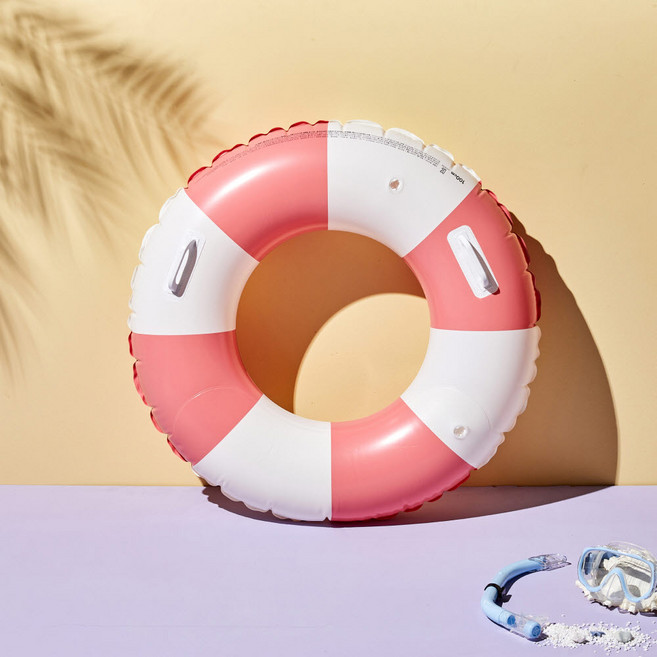 모던하우스 아동용 스트라이프 물놀이 튜브, 소프트레드