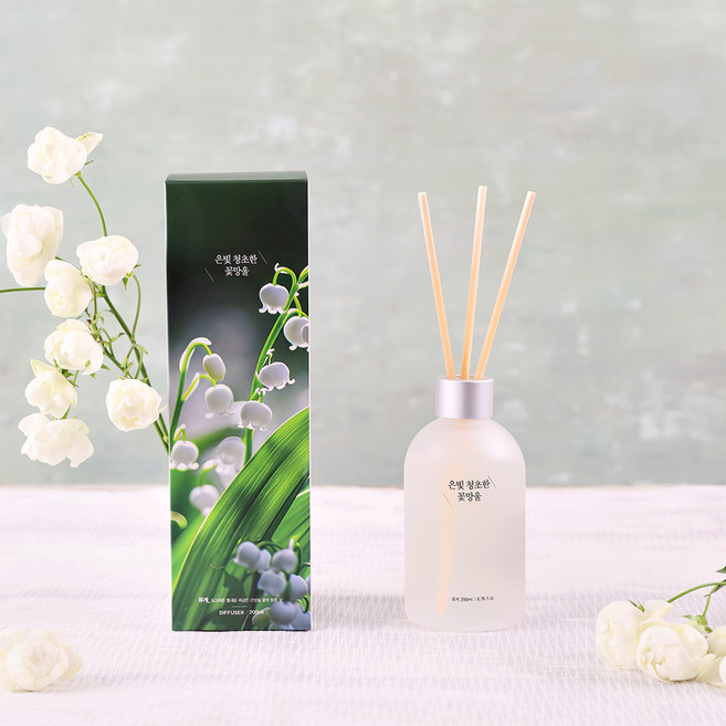 모던하우스 감성 은빛 청초한 꽃망울 디퓨져, 뮤게, 1개, 200ml