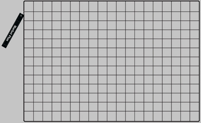 마켓플랜 인테리어 스틸 메쉬 철망 네트망 95 x 65 cm, 블랙, 1개