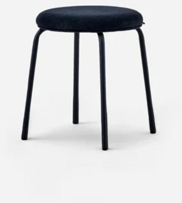 한샘 미나 스툴의자 방문설치, 딥블루, 1개