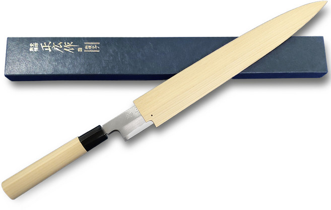 마사히로 특상 사시미칼 + 전용 원목 칼집 세트, 1개