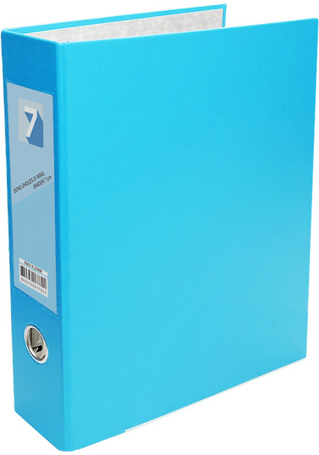 투코비 도노 D링 바인더 3공 A4 7cm, 하늘, 1개