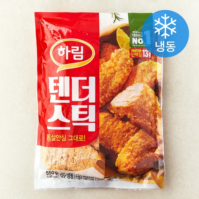 하림 텐더스틱 (냉동), 550g, 1개 - 쿠팡
