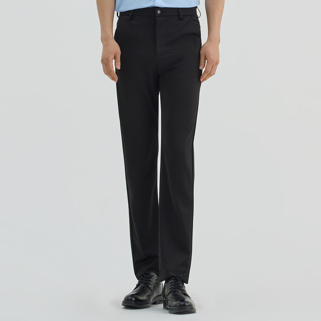 엘쏘 남성용 스트레이트 핏 기본 정장 바지