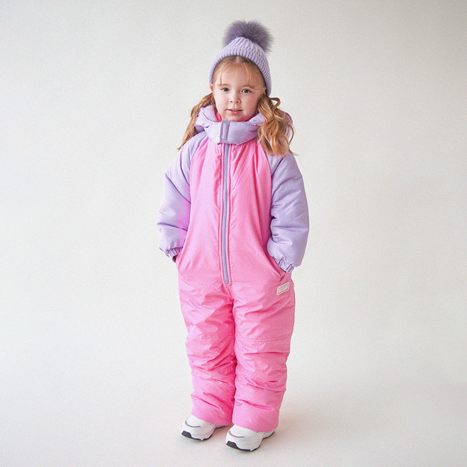 MARI N MORI 兒童拼色防寒滑雪服