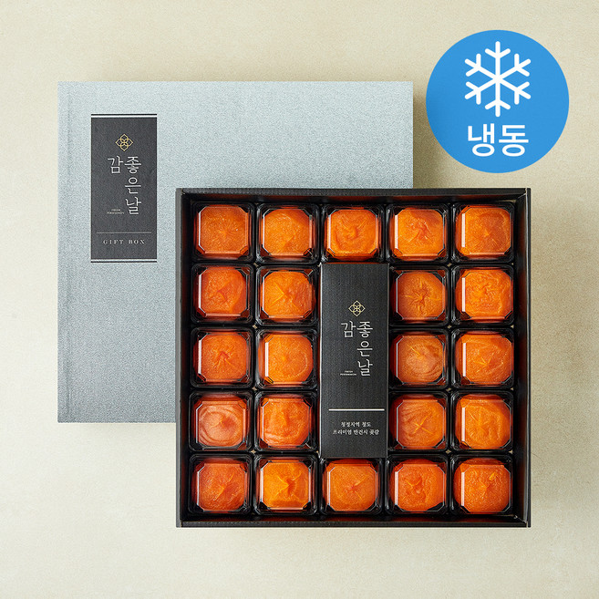 감좋은날 GAP 인증 청도반건시 22과 + 쇼핑백 (냉동), 1.14kg(중과), 1개