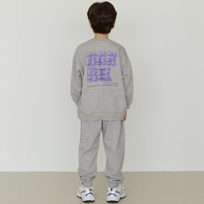 바브키즈 아동용 배럴 상하의 세트