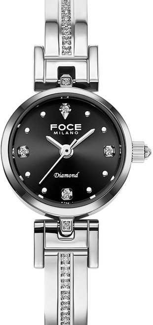FOCE MILANO 女用鑽石金屬腕錶 FM1901