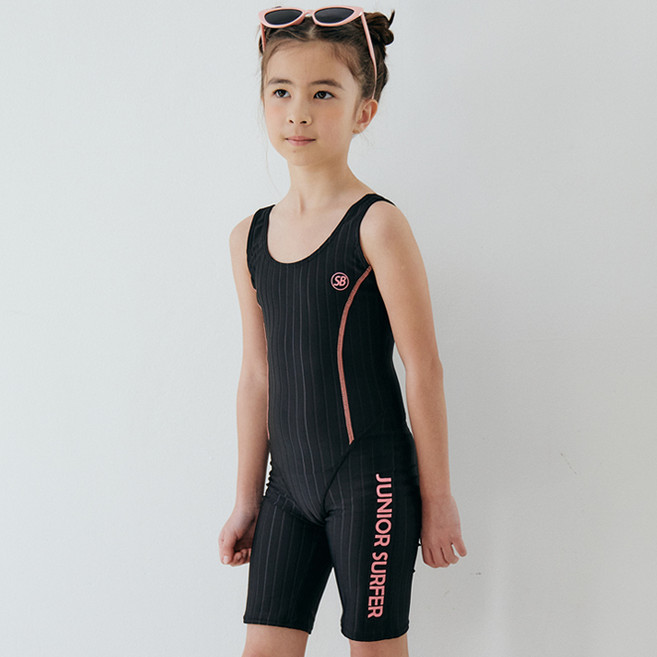 아이엠베베 여아용 올인원 실내 수영복 SF-205