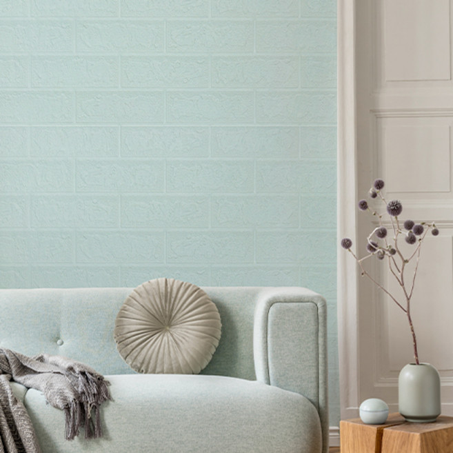 폼드림하우스 접착식 압축 폼블럭 5m, 라이트블루, 1개