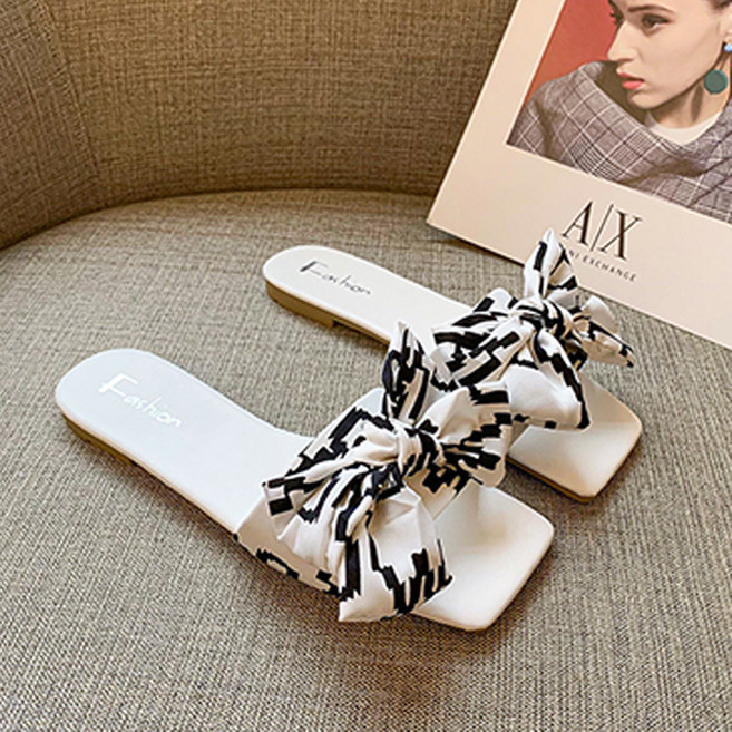 뮤베아 여성용 플랫 비치 슬리퍼 WS247