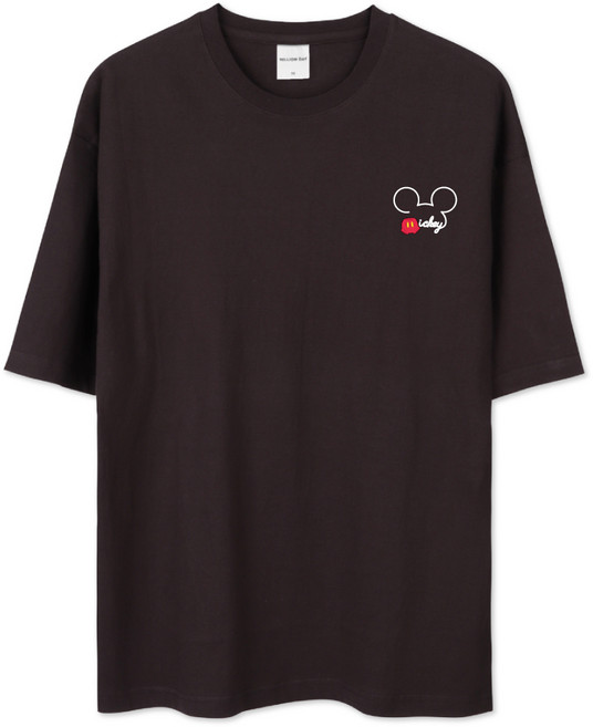 벤힛 디즈니 미키 오버핏 통기성 반팔티셔츠 DNMKOM1012F