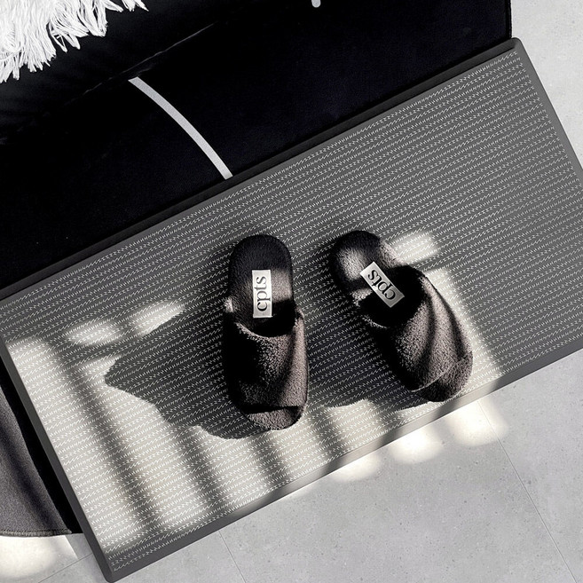 헤리터 메르디안 키친 매트 오버캐스트, 그레이, 1개