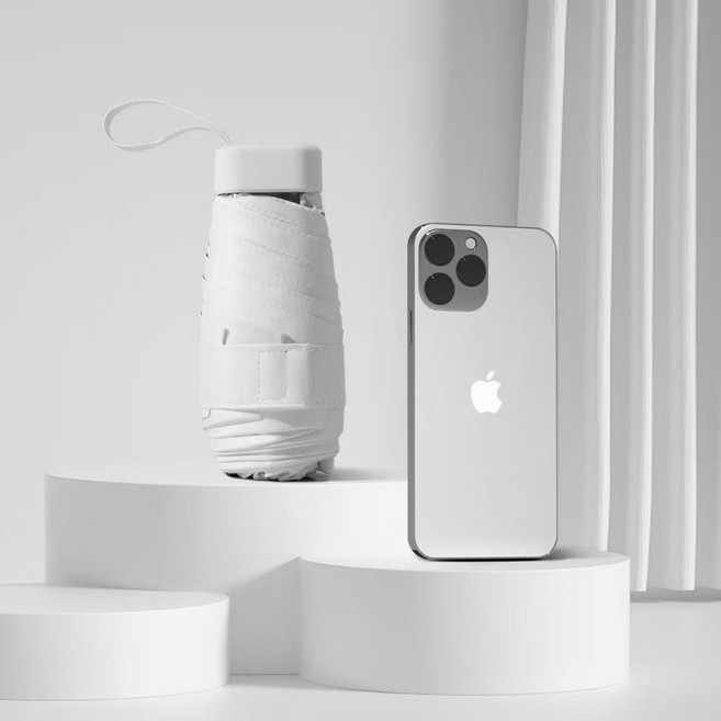 삭스판다 UV 자외선 차단 초경량 5단 미니 우산 양산