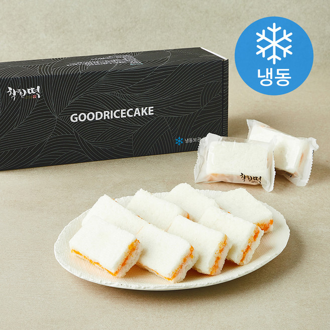 착한떡 체다치즈설기 (냉동), 45g, 1개, 10개입