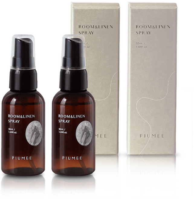 피우미 휴대용 여행용 룸 앤 린넨 스프레이 섬유향수 탈취제 멜로우 비누향 50ml, 2개