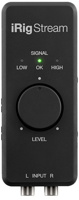 아이케이멀티미디어 iRig Stream 모바일 방송용 오디오 인터페이스, IK-AI-0007
