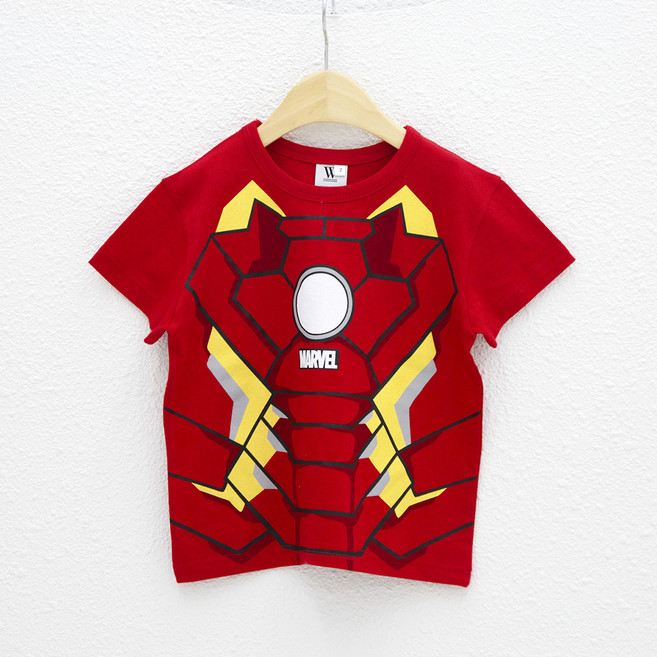 마블 아동용 코스튬 면 반팔 티