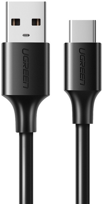 유그린 순동 C타입 고속충전케이블, 1.5m, 블랙, 1개