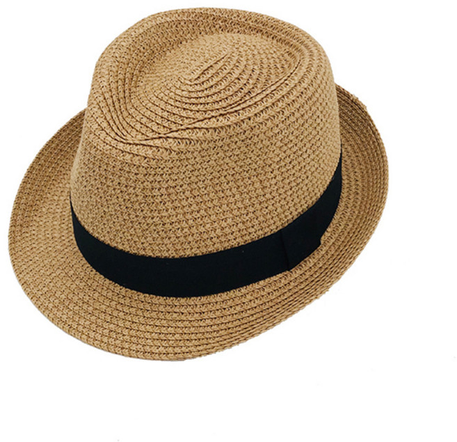 선빛 첸디 밀짚 페도라