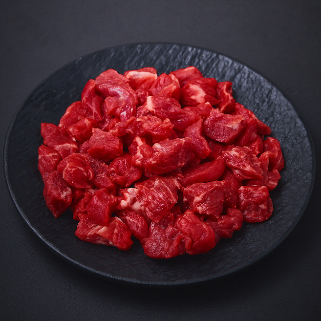 글랜인스 150 호주산 블랙앵거스 국거리용 (냉장), 1개, 300g