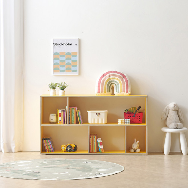 마마룸 동그리 1200 교구장 2단, 옐로우