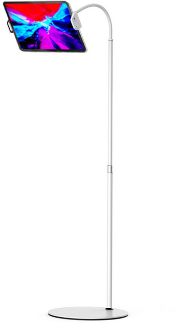 CalliA 휴대폰 태블릿 자바라 스탠드형 거치대 CF-500s, 화이트, 1개