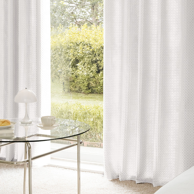 더자리 방한 다운필 패딩 커튼 아일렛형 긴창 2p