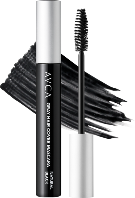 아브카 래피드 새치 커버 헤어 마스카라 7g, 내추럴 블랙, 1개