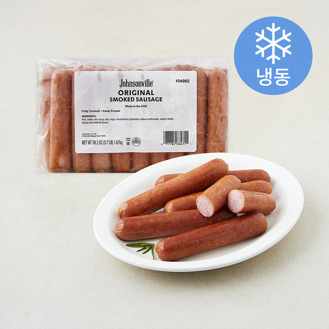 쟌슨빌 오리지날 스모크 소시지 (냉동), 1.67kg, 1개