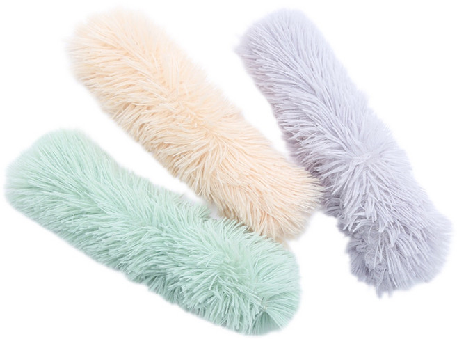 로위드 고양이 바스락 캣닢 쿠션 3개, 그레이 + 민트 + 크림, 1세트