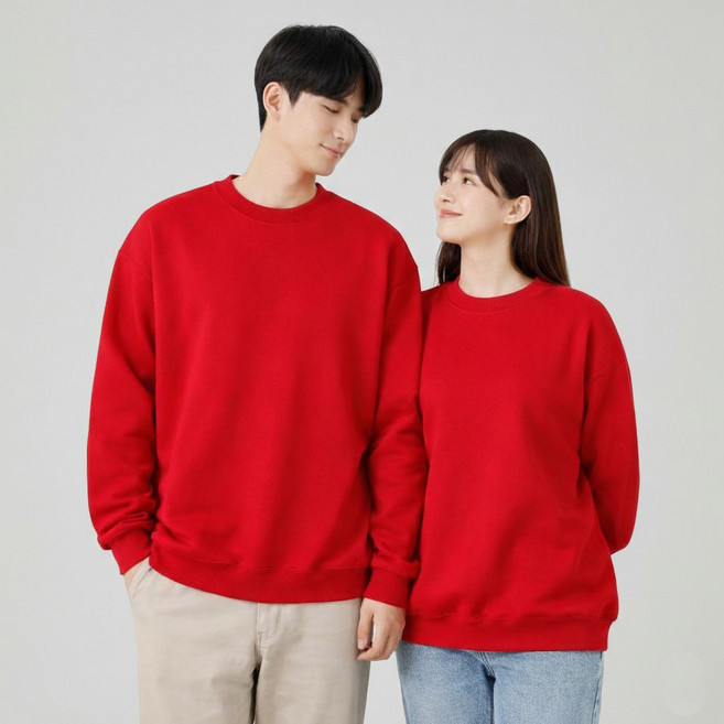 UNHEVE 男女通用素色大學T
