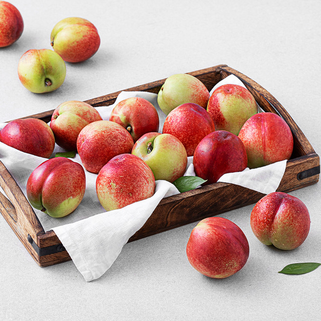 효성팜 미니 신비복숭아, 1.5kg, 1개