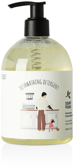 샤인메이커스 안심세척 주방세제 무향, 400ml, 1개 - 쿠팡