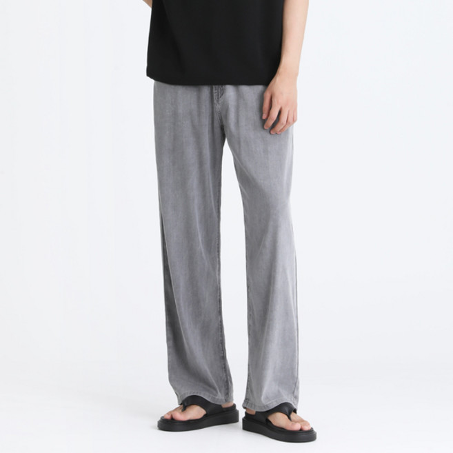 엠엔씨 남성용 빅사이즈 아이스 와이드핏 청바지 MDIP540KD
