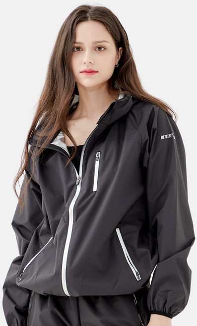 베러댄라이프 남녀공용 부스터슈트 땀복 후드 집업