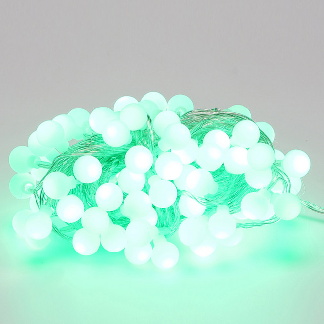 비츠온 원하 트리전구 LED 트리구 볼 앵두 96구 연결형 DC24V, 1개