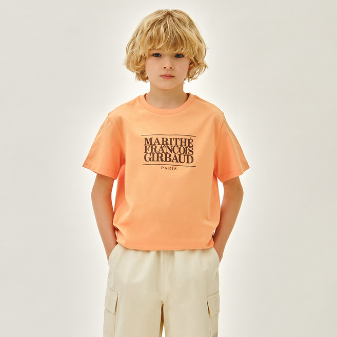 MaritheFrancoisGirbaud 兒童 CLASSIC LOGO TEE