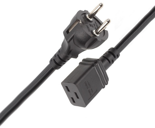 애니포트 국산 사각 AC코드 250V 16A 1.5SQ 서버용 C19코드 파워케이블