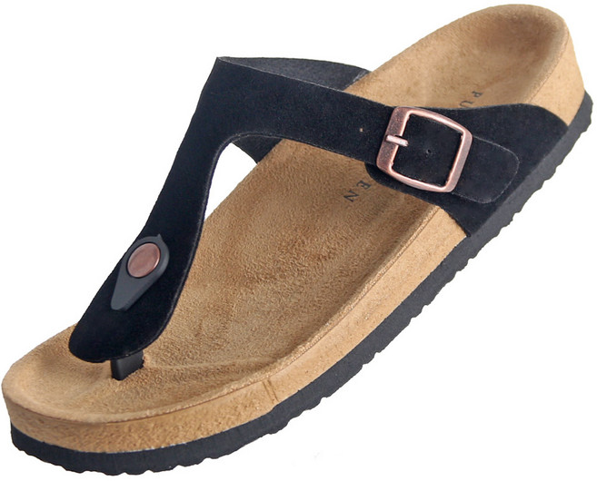 PUBLIC GARDEN Holly Banana 男士皮革夾腳拖鞋 FIAT80