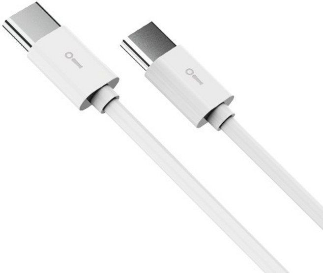 아이리버 C타입-C타입 데이터 케이블 IHC-30M-CTC, 화이트, 3m, 1개