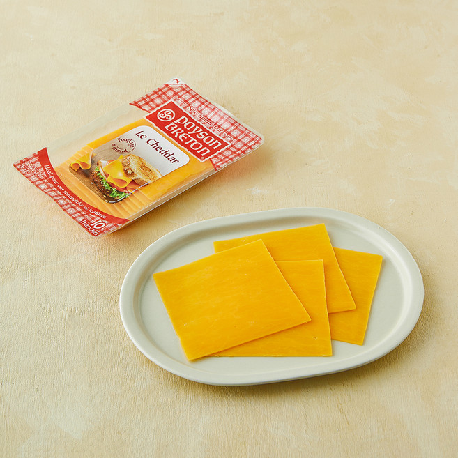 페이장브르통 레드 체다 슬라이스, 160g, 1개, 1개입