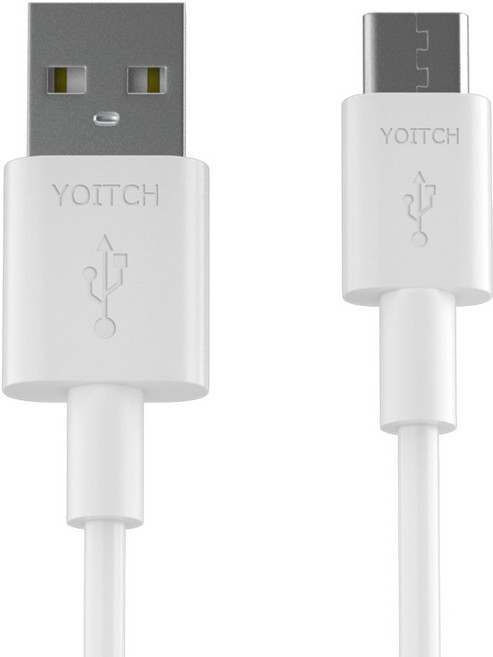 요이치 C타입 고속 충전 케이블, 150cm, 화이트, 1개