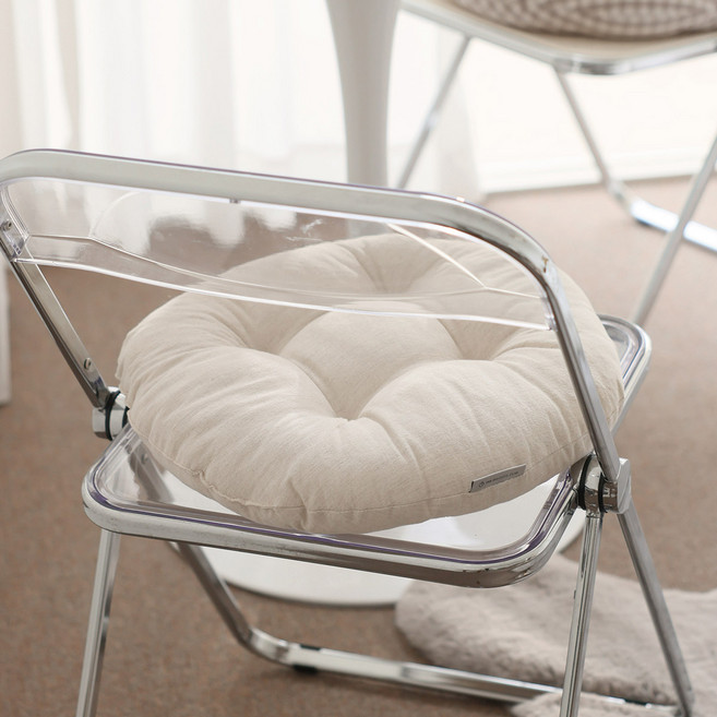 벨라이프 멜로우 빵빵이 원형 방석