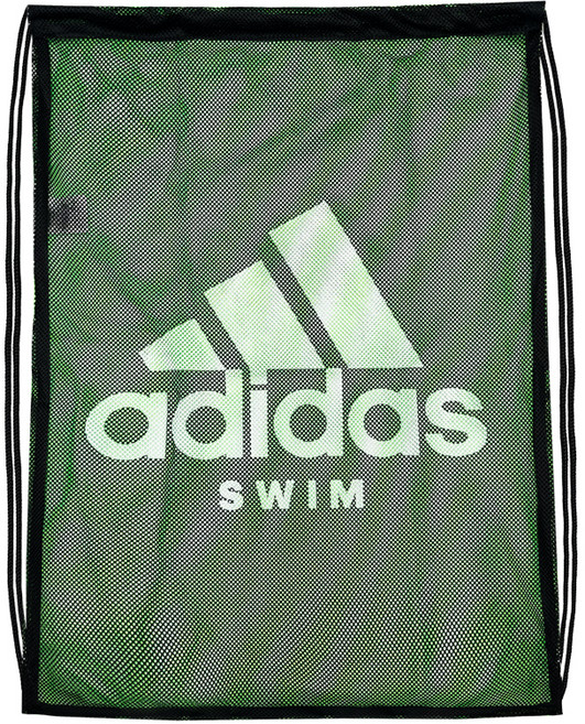 adidas 愛迪達 游泳網眼包 CV4012, 綠色, 1個
