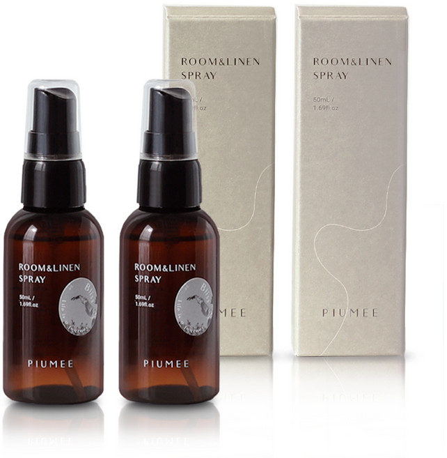 피우미 휴대용 여행용 룸 앤 린넨 스프레이 섬유향수 탈취제 블리스 라벤더향 50ml, 2개