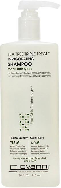 지오바니 티트리 트리플 샴푸, 710ml, 1개 - 쿠팡