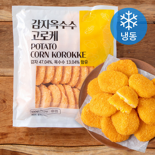 농우 감자옥수수 고로케 (냉동), 900g, 1개