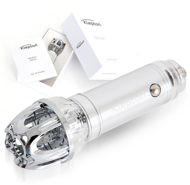 클렙튼 시그니처 차량용 공기청정기, 실버